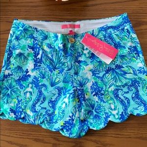 NWT Lily Pulitzer Buttercup Knit Short sz 8